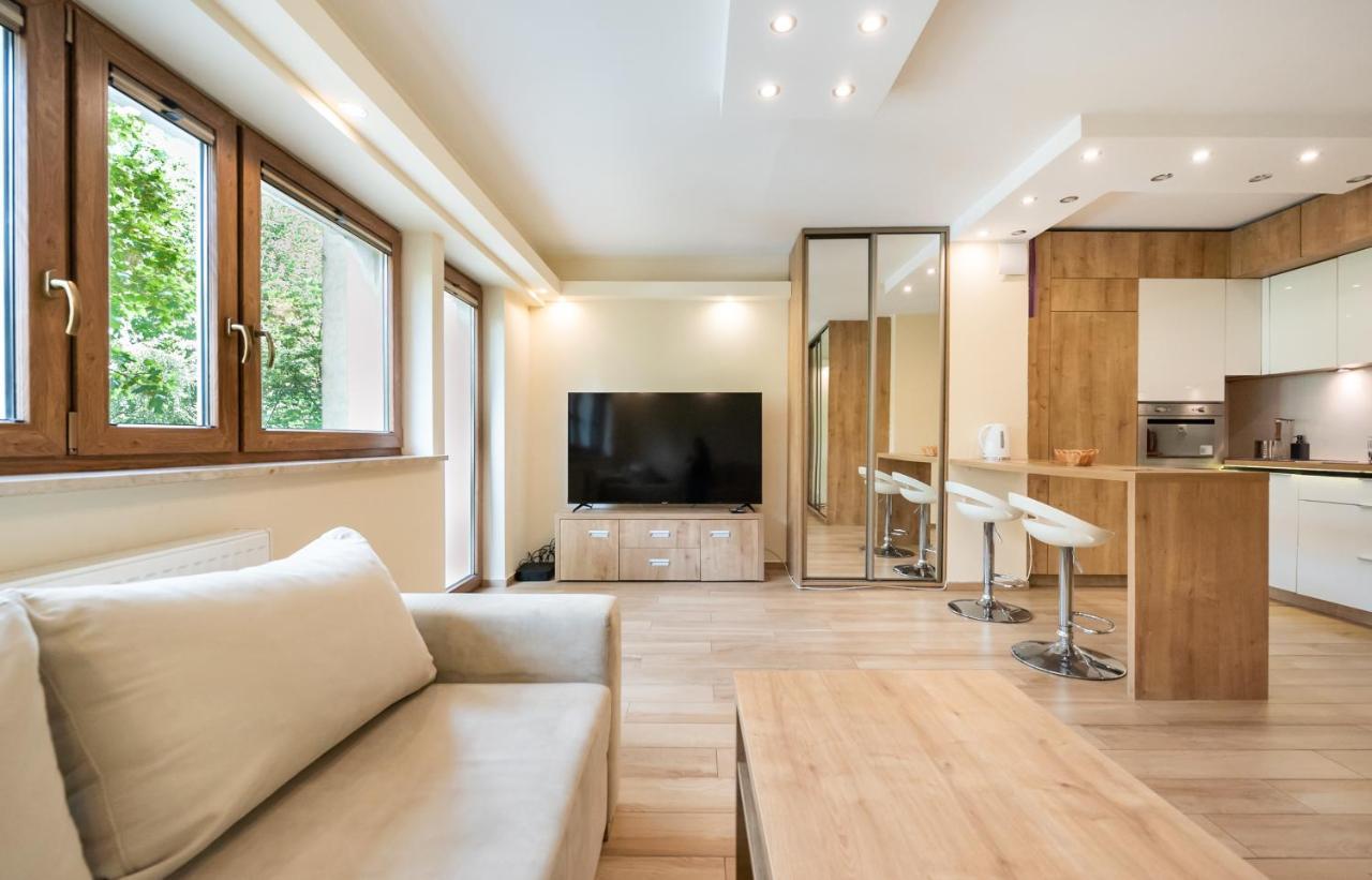 Mokotow Orzycka Beige Studio Warszawa Eksteriør billede