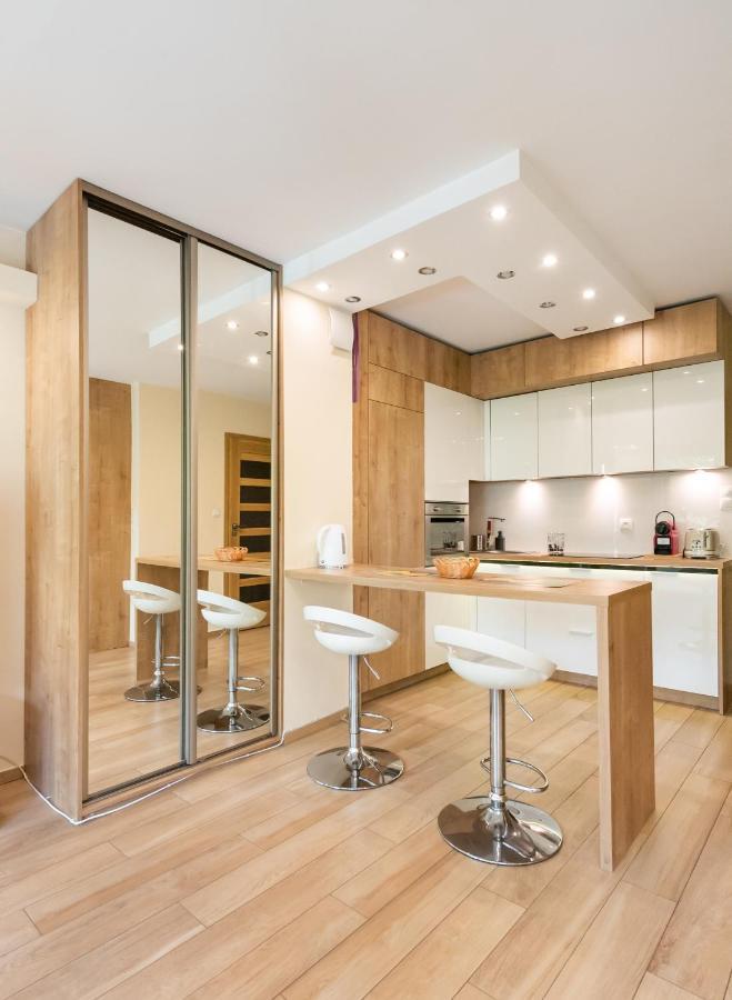 Mokotow Orzycka Beige Studio Warszawa Eksteriør billede